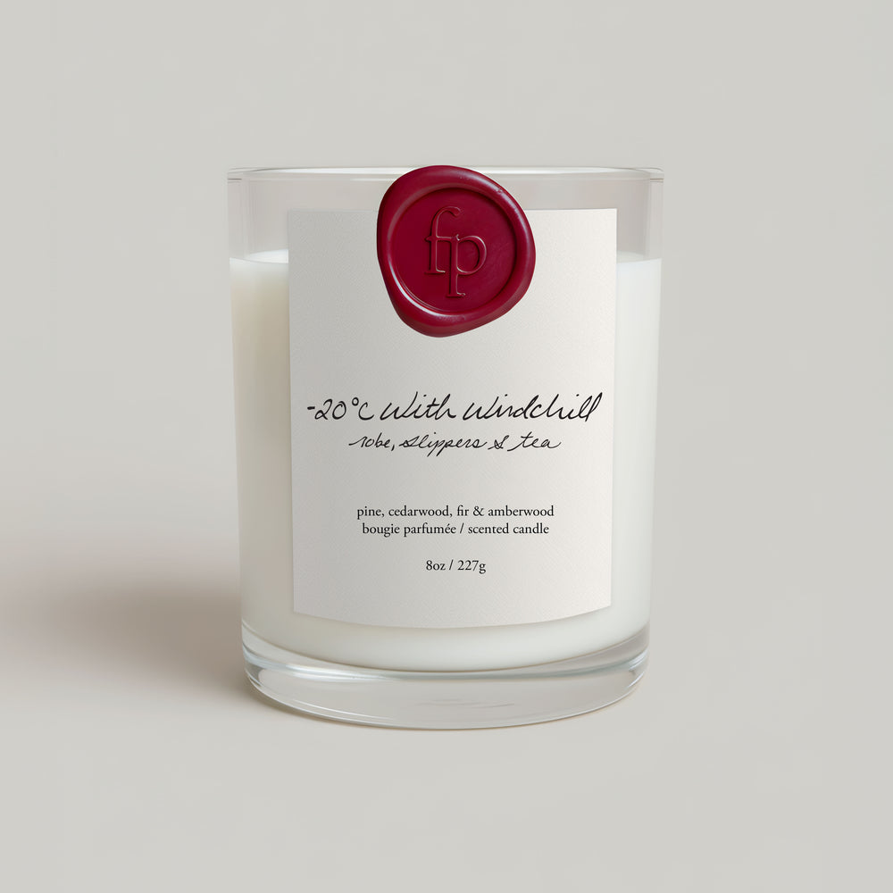 -20°C with Windchill Candle