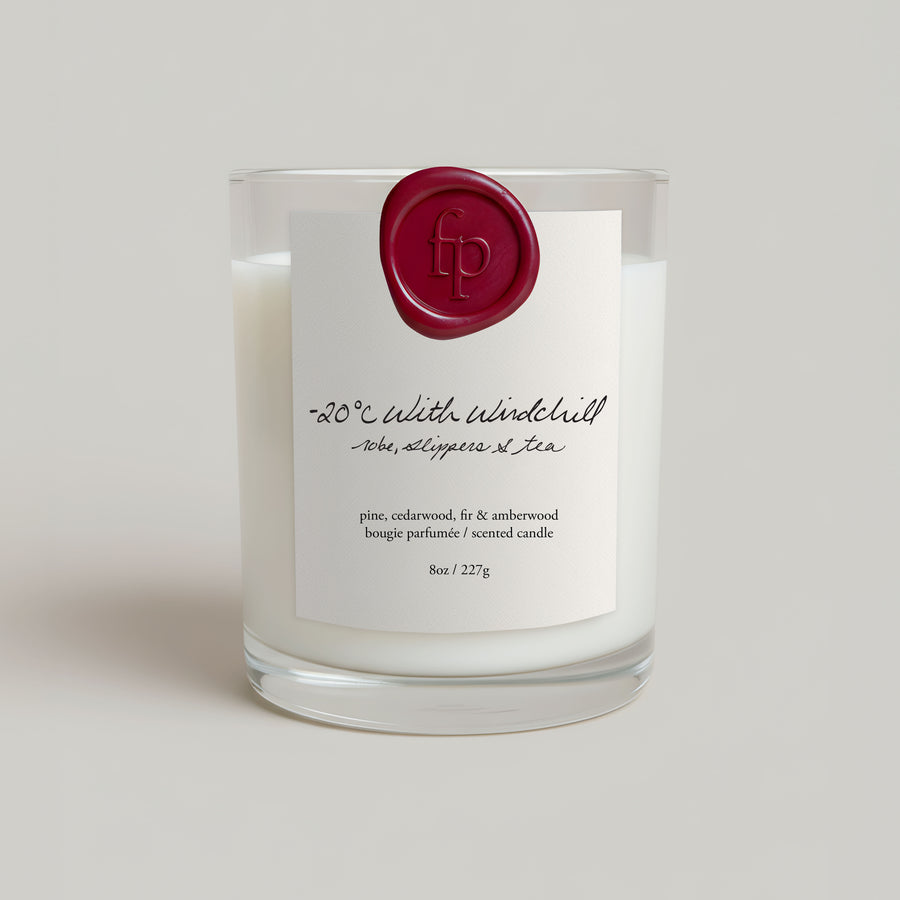 -20°C with Windchill Candle