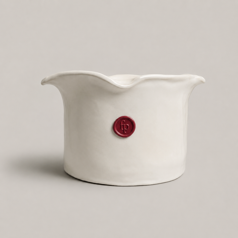 N° 02  Hand Built Candle Vessel