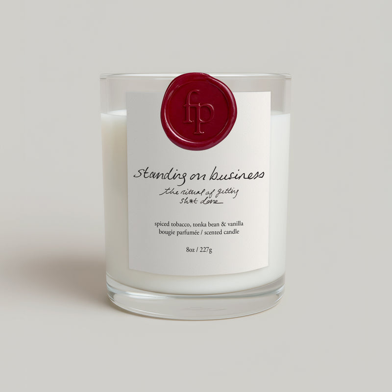Standing on Business Candle