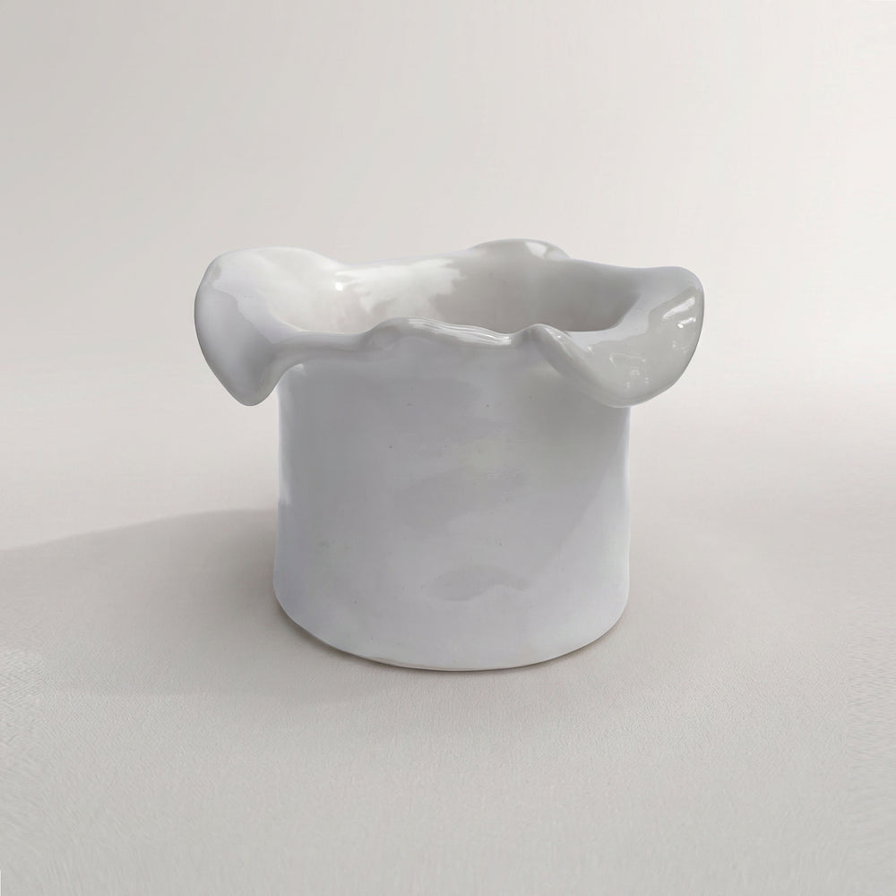 N° 14  Hand-Built Candle Vessel
