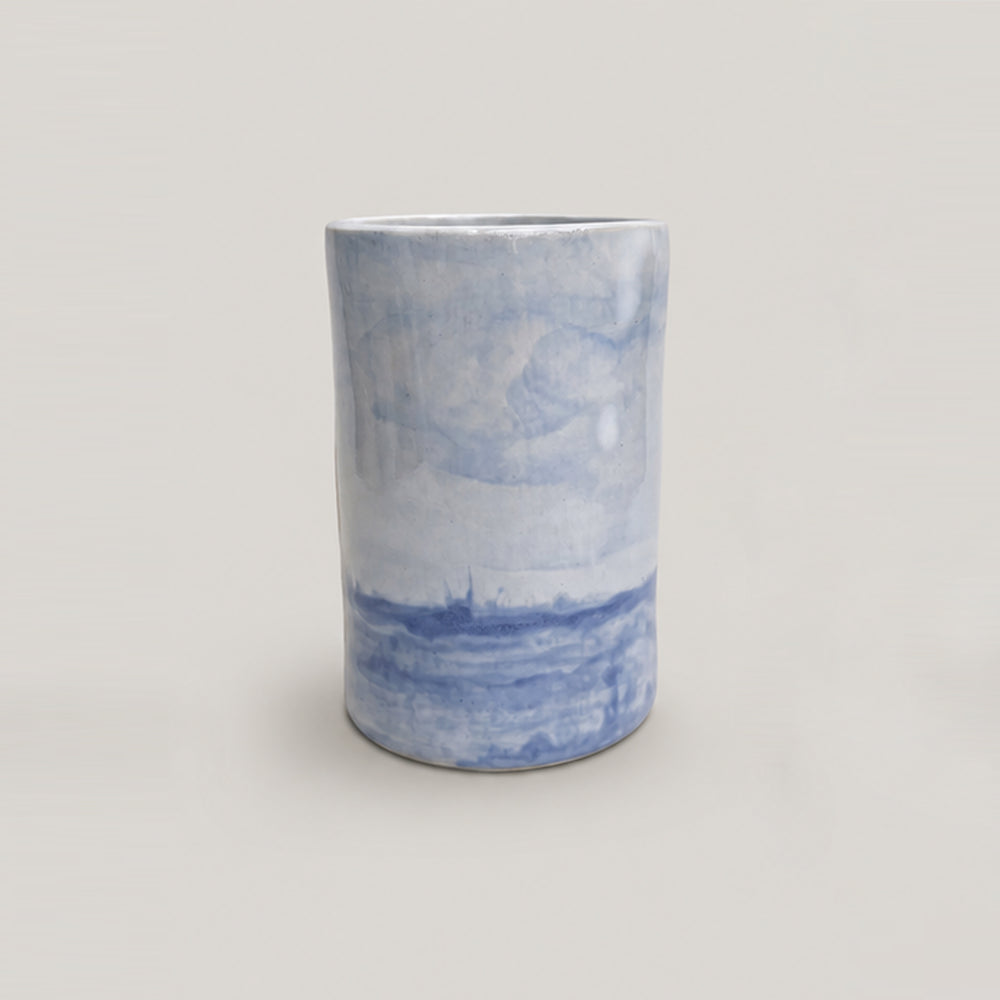 N° 18  Hand-Built Candle Vessel
